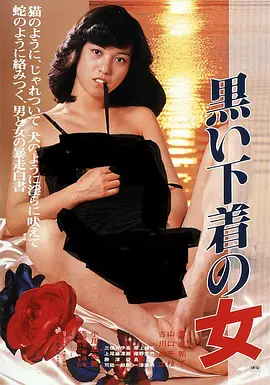 穿黑色内衣的女人封面图